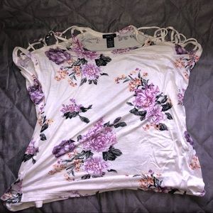 Short Sleeve Floral Rue21 Shirt